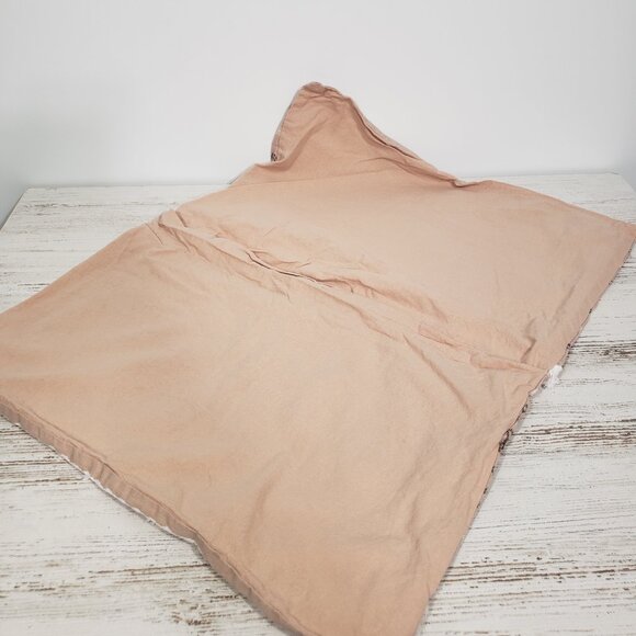 Ink & Ivy Tan Grey cotton Pillow Sham with Fringe Details 25 X 19 - Picture 4 of 6